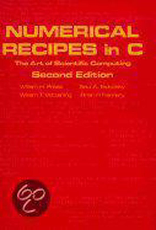 Numerical Recipes in C - cover