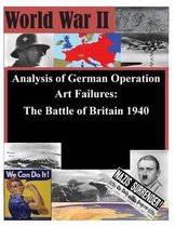 Analysis of German Operation Art Failures