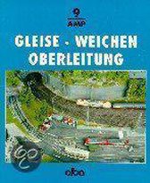 Modellbahn. Gleise. Weichen. Oberleitung