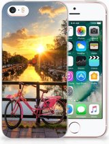 iPhone SE | 5S Uniek TPU Hoesje Amsterdamse Grachten