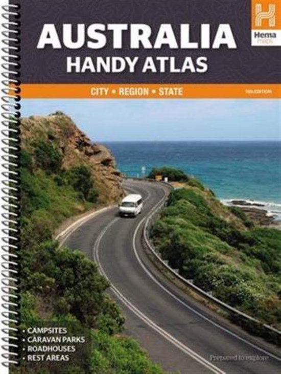 Australia handy atlas B5 - cover