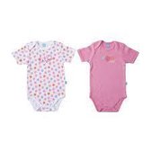 Lief! 2 pack rompers meisje 86/92