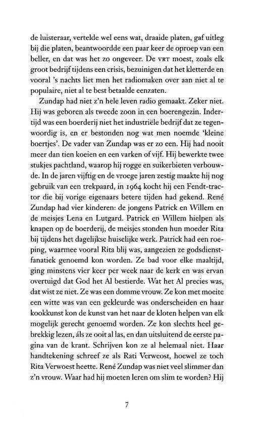 Tekstpagina met een deel van de tekst van het boek 'Van drie tot zes'.