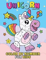 Unicorn Collection Color by Number for Kids