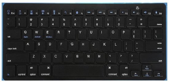 Majestueus Theseus Contract Bluetooth 3.0 Keyboard-Toetsenbord voor Smart TV / PC / PS4 / iPad / Tablet  /... | bol.com