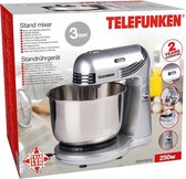 Standmixer met RVS kom (zilver)