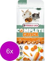 Versele-Laga Complete Crock Carrot - Snack pour rongeurs - 6 x Carotte 50 g