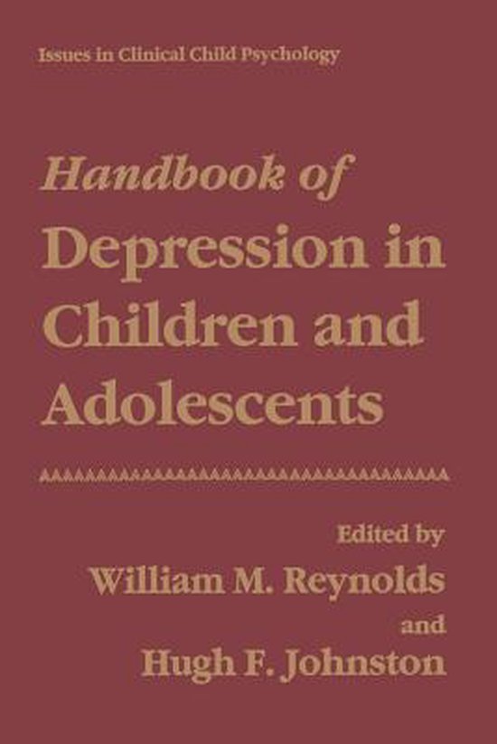 Handbook of Depression in Children and Adolescents - cover