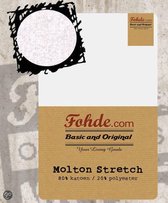 Fohde Hoeslaken Molton Stretch hoeslakens - 180 X 200 cm