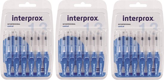 Interprox Premium Conical Ragers - 3,5 tot 6 mm - 3 x 6 stuks | bol.com