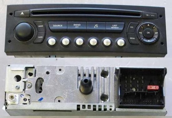 Radio audio en streaming audio Bluetooth Peugeot RD4 | bol