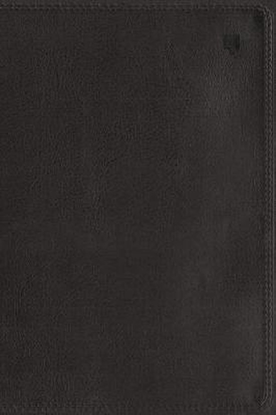 NET Bible, Full-notes Edition, Leathersoft, Black, Comfort Print