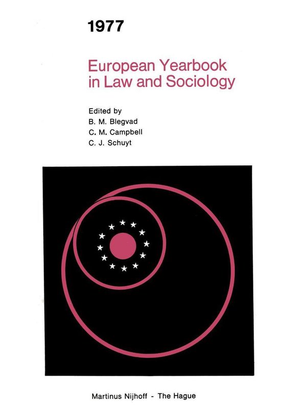 Law and Criminology (R0) - European Yearbook in Law and Soci ... - cover