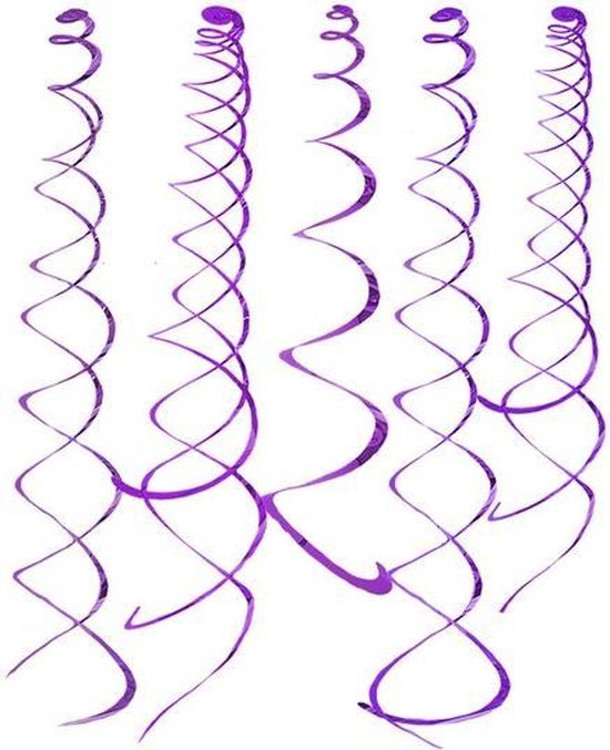 Swirls paars 5 stuks | bol
