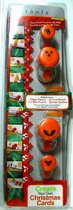 Tonic Studios Christmas 4 hole punch set [ PONSEN ] 2 penguin holly snowflakes border 999E