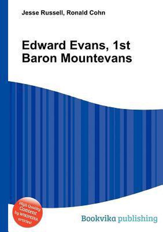 Edward Evans, 1st Baron Mountevans 9785510969115 Boeken