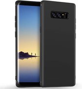 Zwart TPU Siliconen Hoesje voor Samsung Galaxy Note8 (note 8)