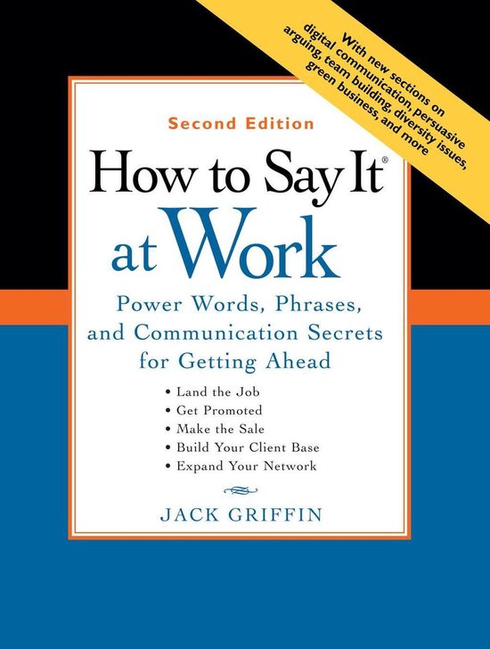 How to Say It® at Work - cover