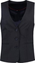 Tricorp Dames gilet - Corporate - 405002 - Navy-Gestreept - maat 48