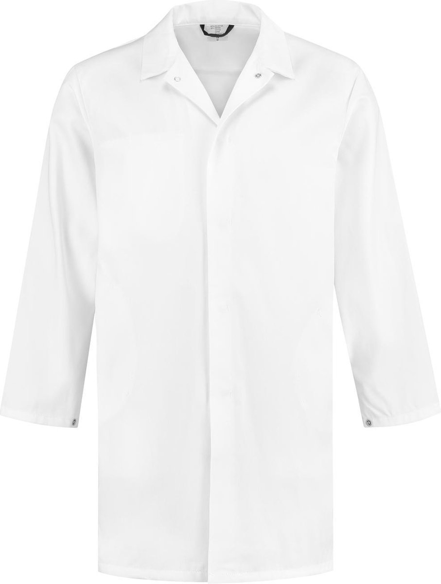 Yoworkwear Food stofjas (lang) - wit - maat L