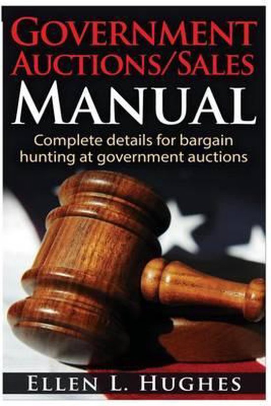 Government Auctions/Sales Manual - cover