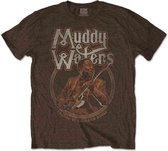 Muddy Waters Father Of Chicago Blues Heren T-shirt S