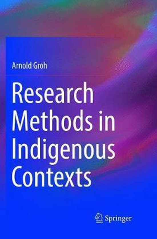 Research Methods in Indigenous Contexts - cover
