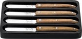 Couteaux à beurre Laguiole Style de Vie Innovation Line - 4 pièces - Chêne