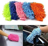 Microfibre Wash Glove - Car Cleaning - Gant de voiture - Chiffon de nettoyage - 15x18 cm - Rose