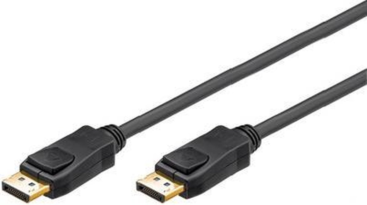 Goobay DisplayPort - DisplayPort kabel - versie 1.1 / verguld - 1 meter