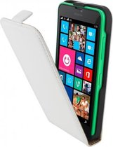 Mobiparts - witte premium flipcase voor de Nokia Lumia 630 / 635