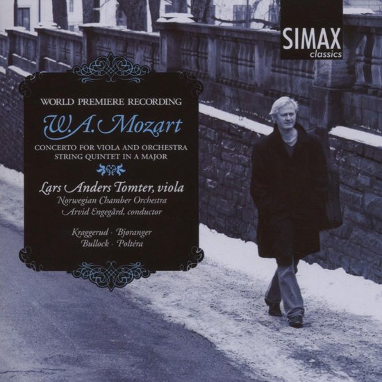 W.A. Mozart: Concert voor viola en orkest en Strijkkwintet in A majeur, met Lars Anders Tomter, viola.