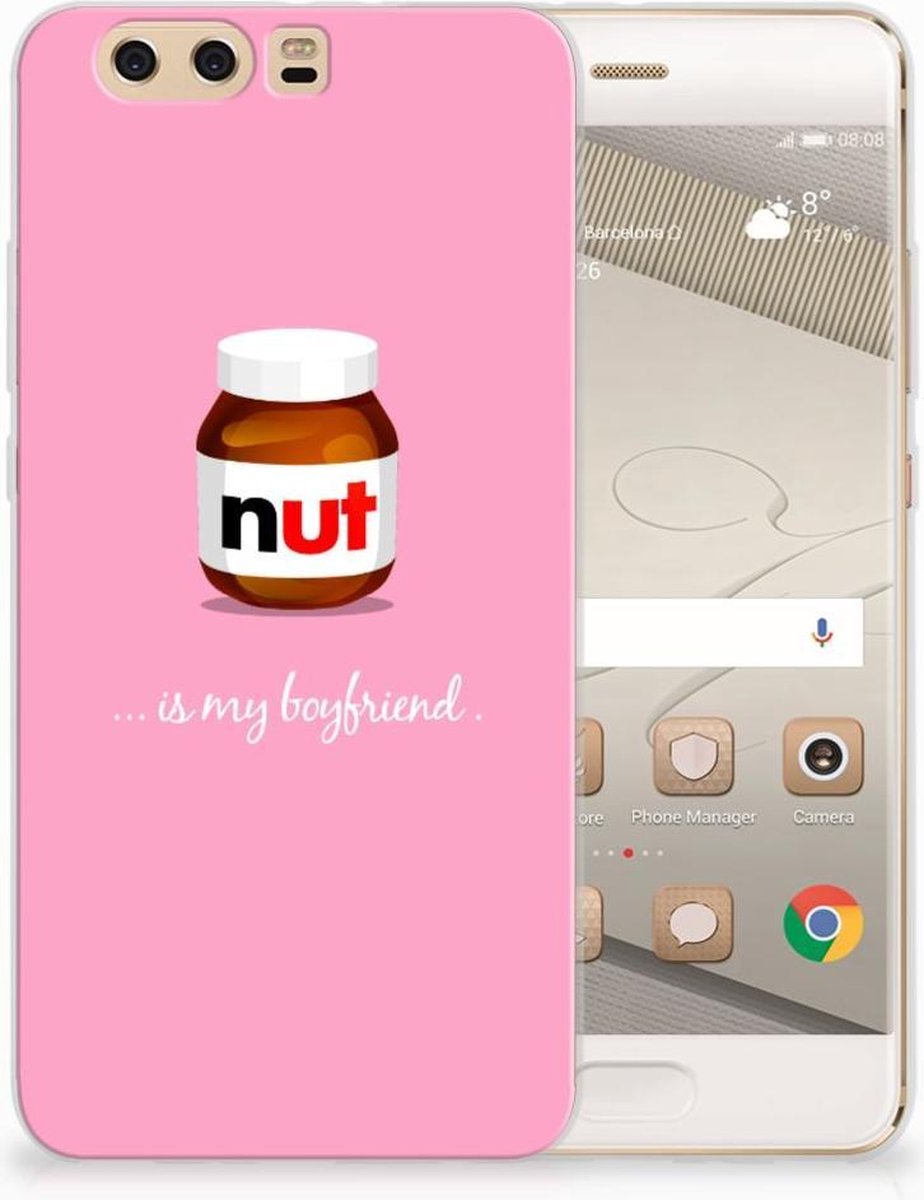 Huawei P10 Plus Siliconen Case Nut Boyfriend