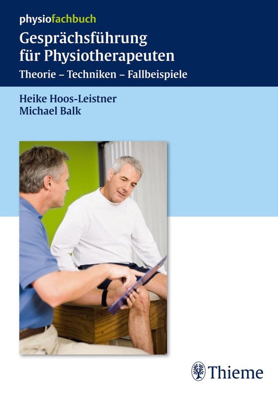 Physiofachbuch - Gesprächsführung für Physiotherapeuten - cover