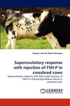 Superovulatory response with injection of FSH-P in crossbred cows