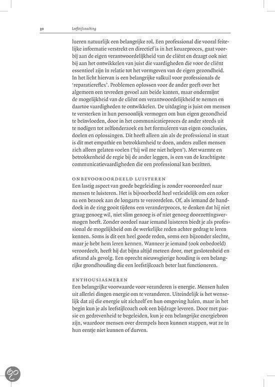 Leefstijlcoaching