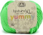 DMC Natura XL 80 Chartreuse, PAK MET 5 BOLLEN a 100 GRAM. KL.NUM. 15.