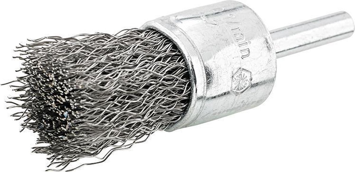 Penseelborstel Staaldraad gegolfd 10x20x0,3mm FORMAT