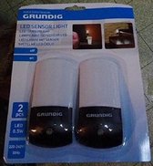 Set van 2 LAMPEN MET LED DETECTOR - DD-1197