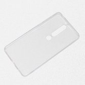 Shop4 - Nokia 6.1 (2018) Hoesje - Zachte Back Case Transparant