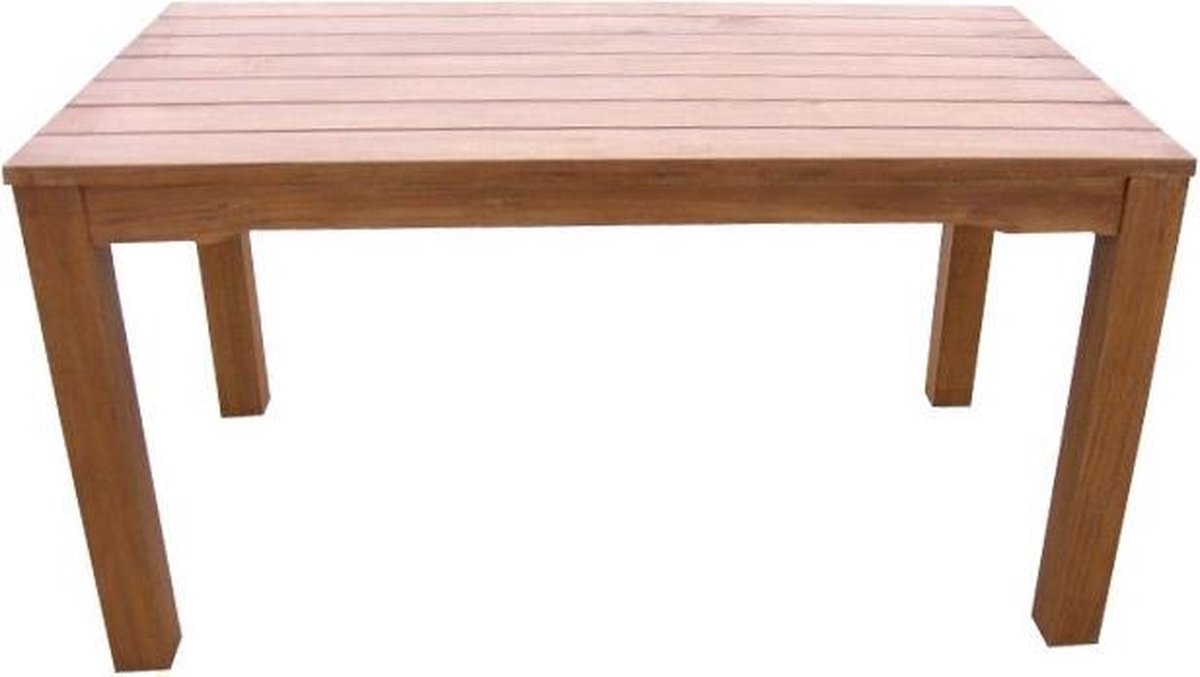 maatschappij Geurig Onderdompeling Eucalyptus tuintafel 130 cm | bol.com