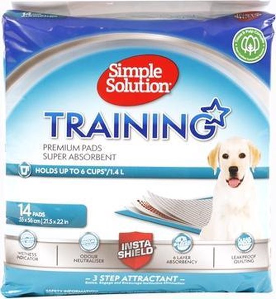 SIMPLE SOLUTION Simple Solution Puppy Training Pads bol