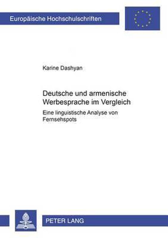 Deutsche und armenische Werbesprache im Vergleich - cover
