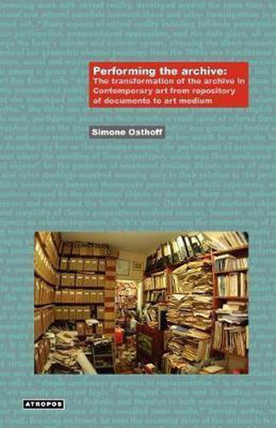Performing The Archive The Transformatio - cover