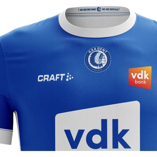 Craft Thuis Wedstrijdshirt Gent Official Home Shirt 18 19 Heren Blauw Maat S Bol Com