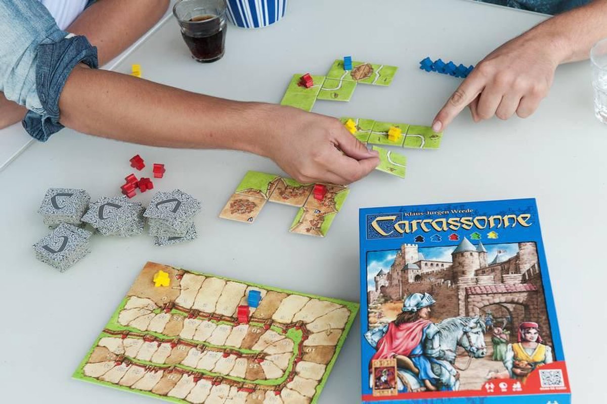 hun vuist been Carcassonne origineel Bordspel | Games | bol.com