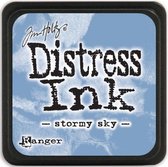 Ranger Distress Stempelkussen - Mini ink pad - Stormy sky