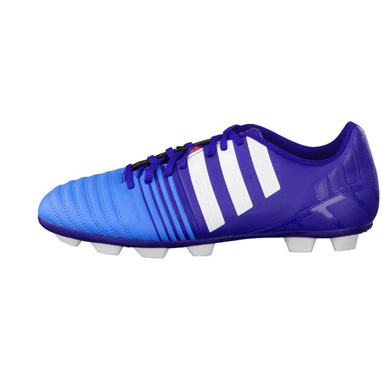 bol.com | adidas Voetbalschoenen - amazon purple f14/ftwr white/solar blue2  s14 - 41 1/3