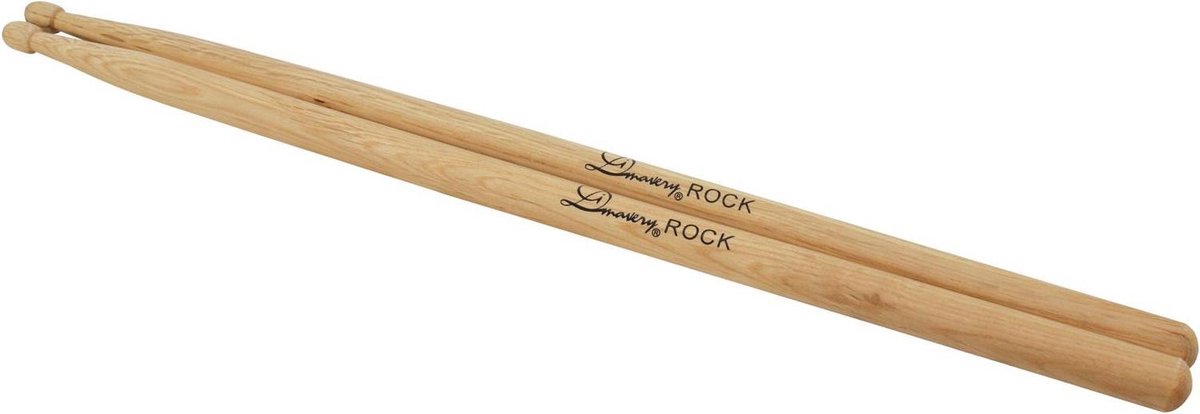 Drumsticks Rock – Esdoorn – 41,5 cm – Drumstokken Hout Lichtbruin – 1 Paar