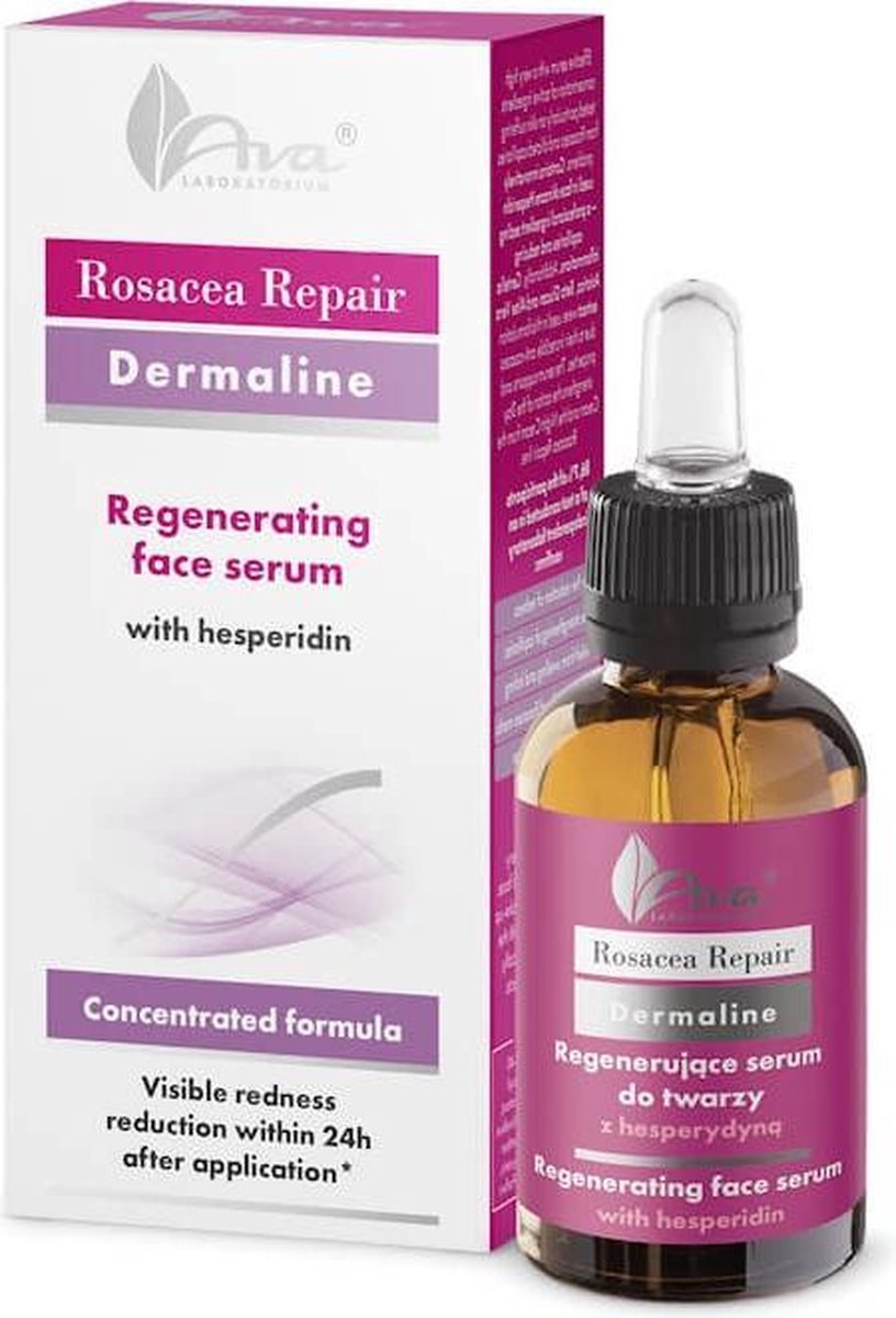AVA Cosmetics Rosacea Repair Dermaline Regenerating Face Serum - 30ml
